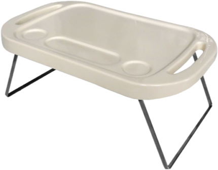 BANDEJA PARA REFEIÇÕES NO LEITO - CONFECÇÃO: FIBERGLASS